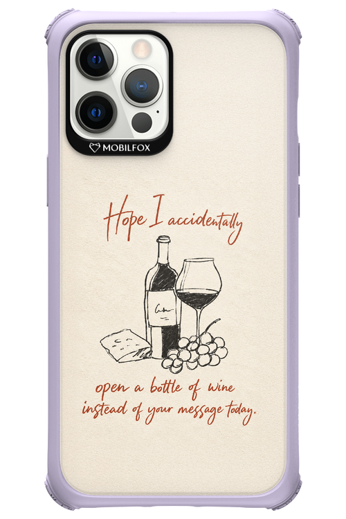 Bottle of wine 2.0 - Apple iPhone 12 Pro Max