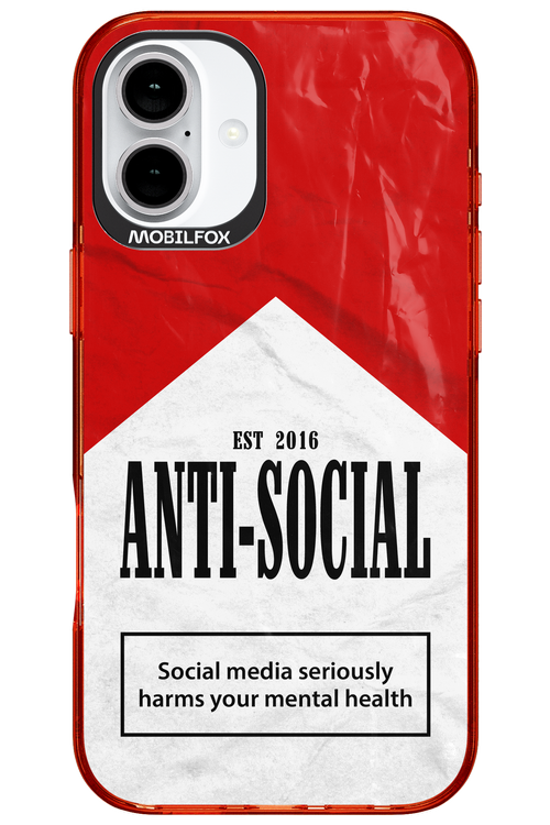 ANTI-SOCIAL II 2.0 - Apple iPhone 16 Plus