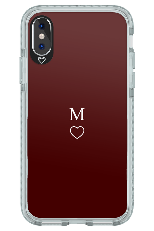 M Burgundia 2.0 - Apple iPhone X