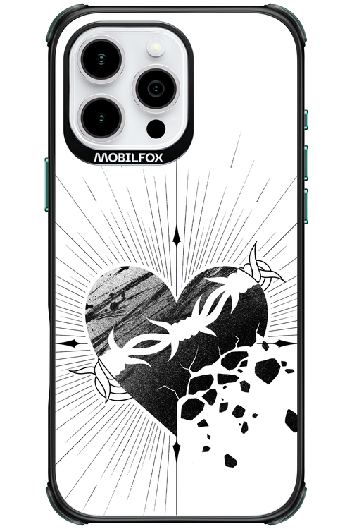 Fekete Szív 2.0 - Apple iPhone 16 Pro Max