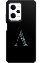 ⁠ ⁠Azteca A Chrome Logo - Xiaomi Redmi Note 12 Pro 5G