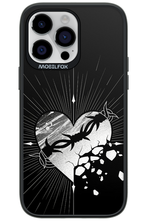 Fehér Szív - Apple iPhone 14 Pro Max