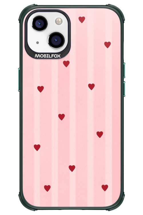 Red Little Hearts 2.0 - Apple iPhone 13