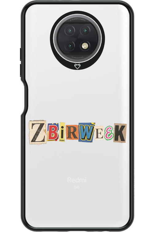 Zbirweek (transparent) 2.0 - Xiaomi Redmi Note 9T 5G