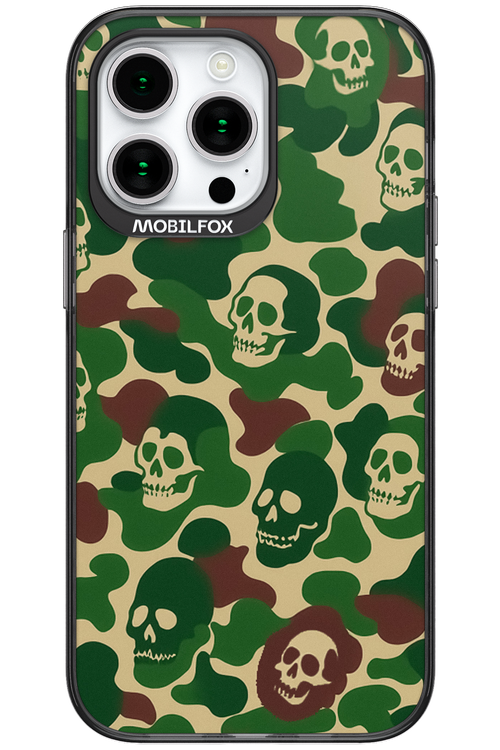 Camo Skull - Apple iPhone 15 Pro Max