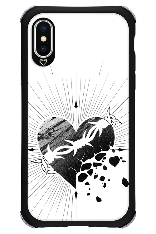 Fekete Szív 2.0 - Apple iPhone X