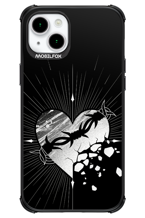 Fehér Szív 2.0 - Apple iPhone 15 Plus