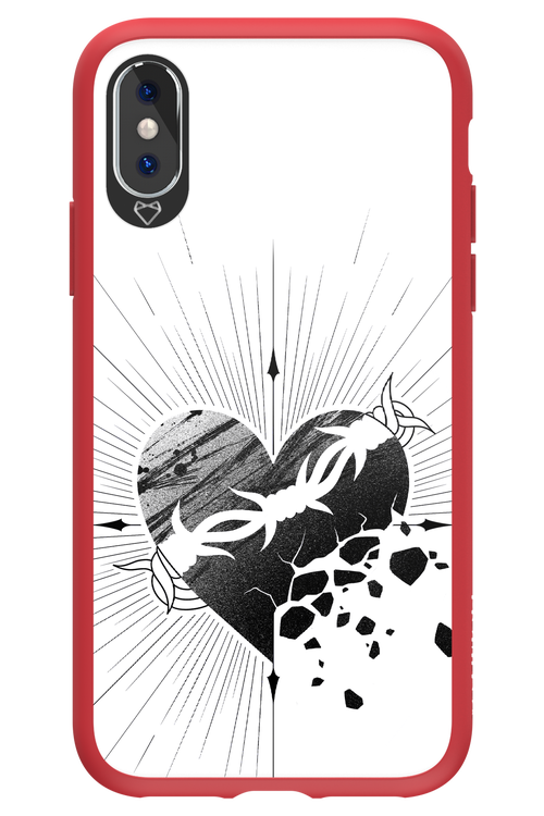 Fekete Szív 2.0 - Apple iPhone XS