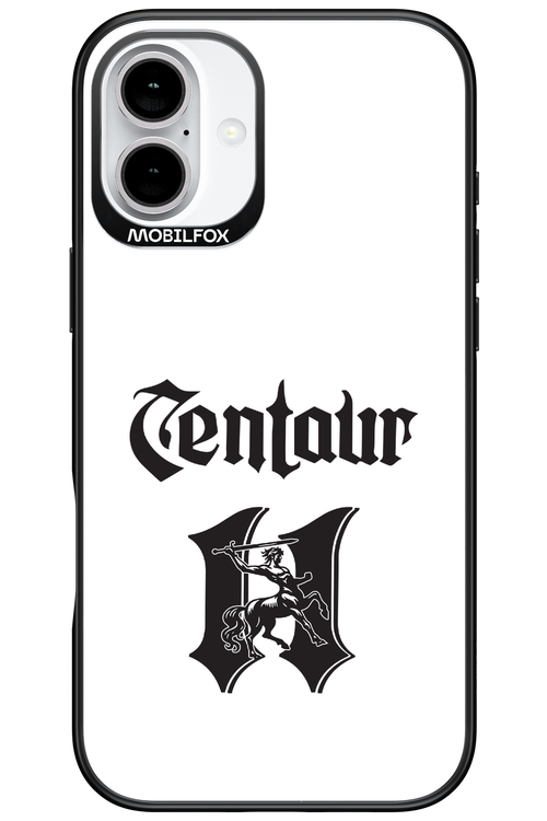 Centaur Logo White 2.0 - Apple iPhone 16 Plus