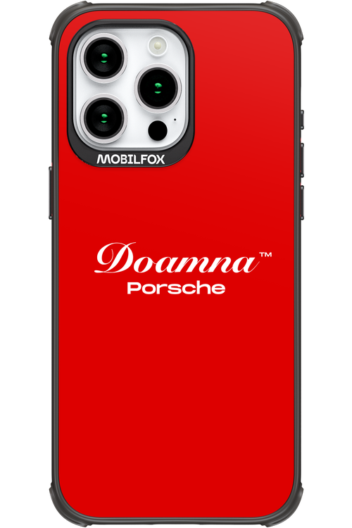 Doamna Porsche (red) - Apple iPhone 15 Pro Max