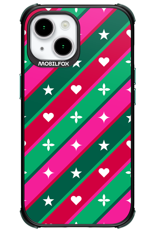 Christmas Stripes - Apple iPhone 15