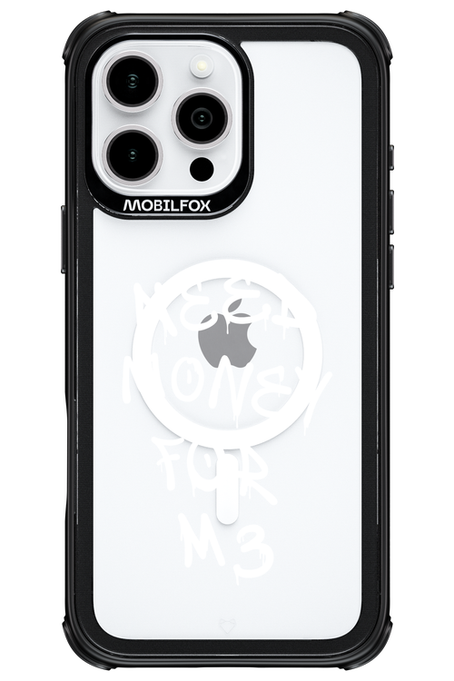 Need M3 Transparent White - Apple iPhone 16 Pro Max