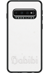 Habibi White on White - Samsung Galaxy S10