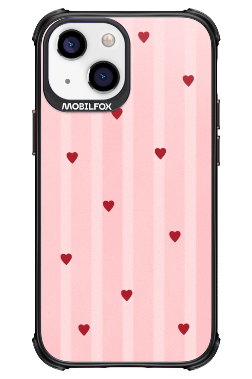 Red Little Hearts 2.0 - Apple iPhone 13 Mini