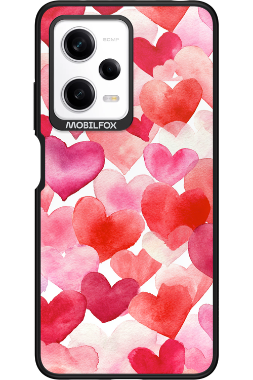 Water Painted Heart 2.0 - Xiaomi Redmi Note 12 Pro 5G
