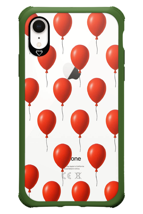 Red Balloons - Apple iPhone XR