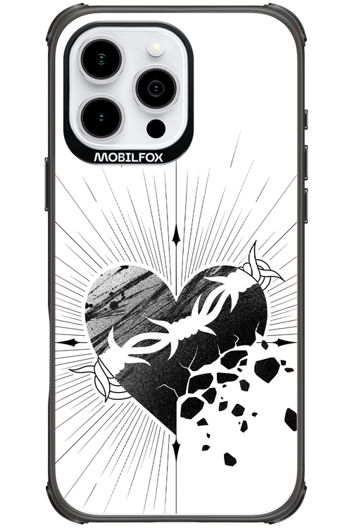 Fekete Szív 2.0 - Apple iPhone 16 Pro Max