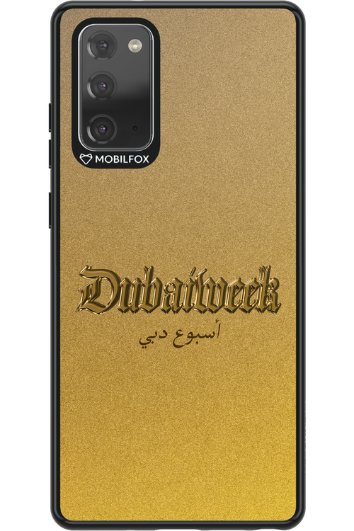 Dubaiweek Gold 2.0 - Samsung Galaxy Note 20