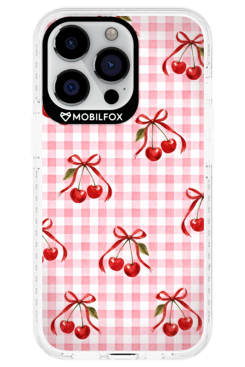 Pink Cherry Checked 2.0 - Apple iPhone 13 Pro
