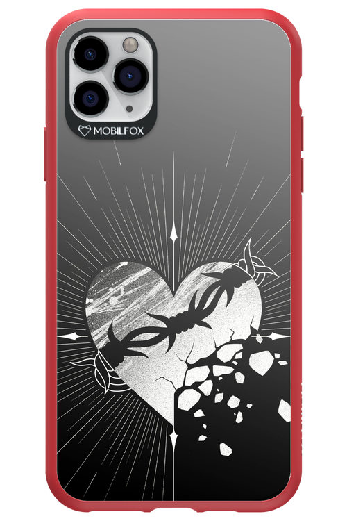 Fehér Szív - Apple iPhone 11 Pro Max