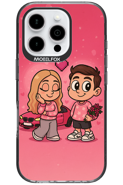 Pink Amour 2.0 - Apple iPhone 16 Pro