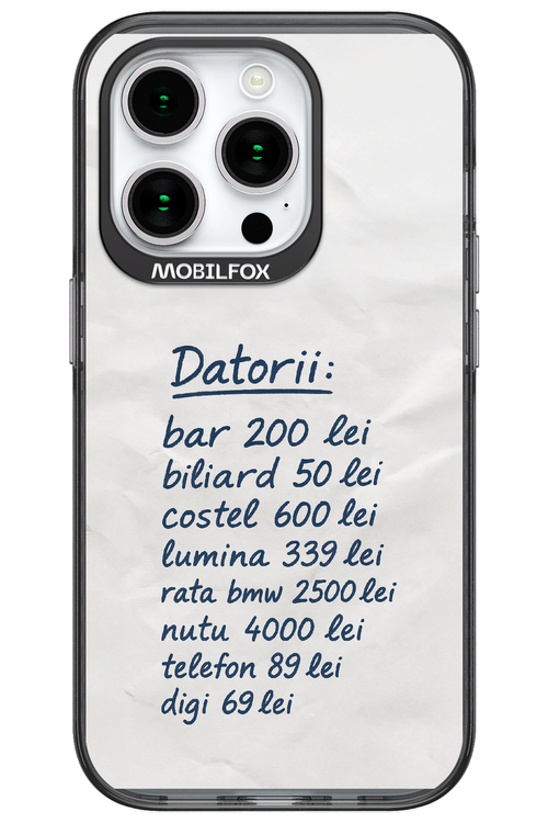 The List - Apple iPhone 15 Pro