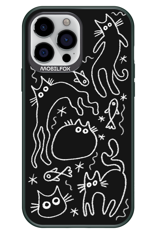 CHALK_CATS 2.0 - Apple iPhone 13 Pro Max