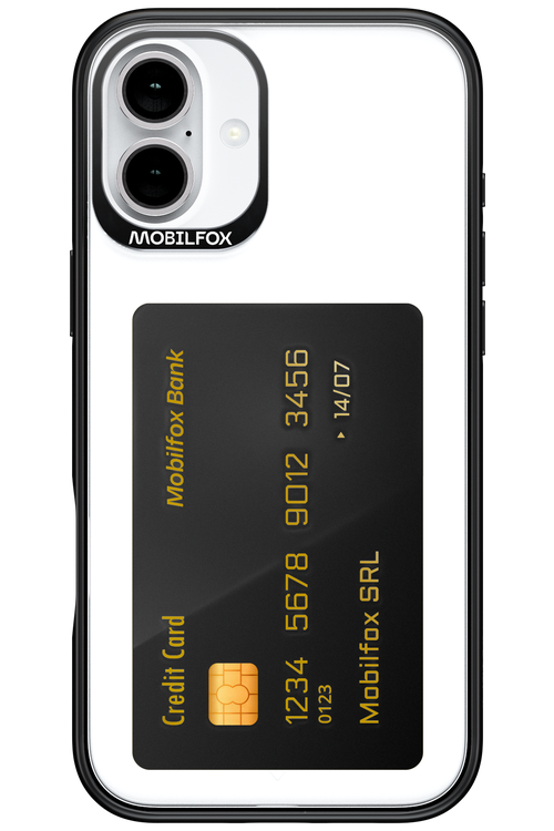 Black Card 2.0 - Apple iPhone 16 Plus