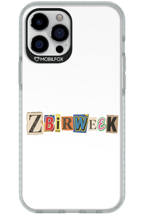 Zbirweek (white) 2.0 - Apple iPhone 12 Pro Max