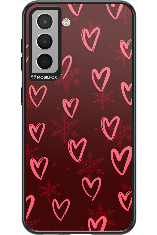 Christmas Hearts - Samsung Galaxy S21