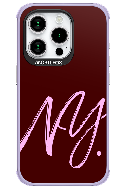 (Dark Blush) NY 2.0 - Apple iPhone 15 Pro