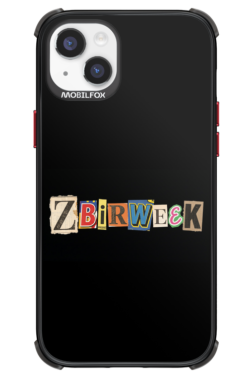 Zbirweek (black) 2.0 - Apple iPhone 14 Plus