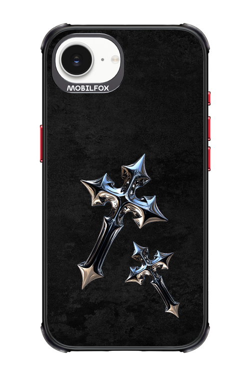 Chrome Crosses 2.0 - Apple iPhone 16e