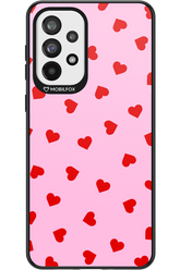 Sprinkle Heart Pink - Samsung Galaxy A73