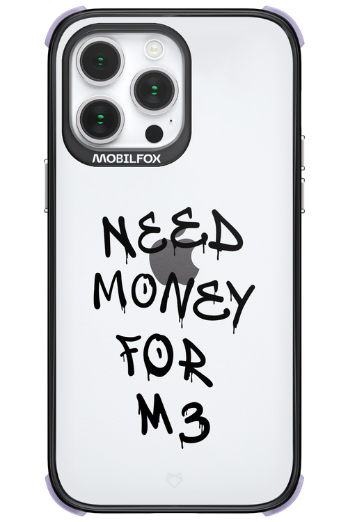 Need M3 Transparent Black - Apple iPhone 14 Pro Max