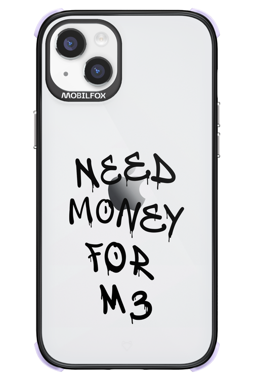Need M3 Transparent Black - Apple iPhone 14 Plus