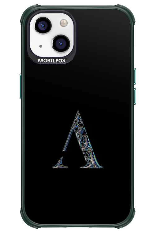 ⁠ ⁠Azteca A Chrome Logo - Apple iPhone 13