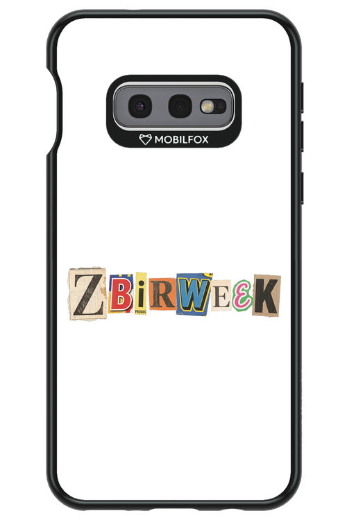 Zbirweek (white) 2.0 - Samsung Galaxy S10e