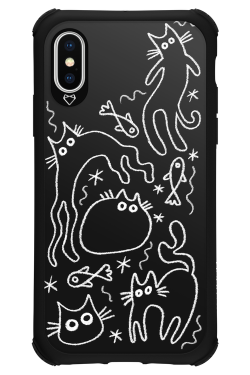 CHALK_CATS 2.0 - Apple iPhone XS