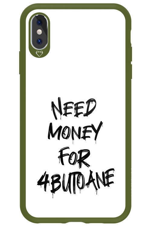 Need Money For Butoane Black - Apple iPhone XS Max