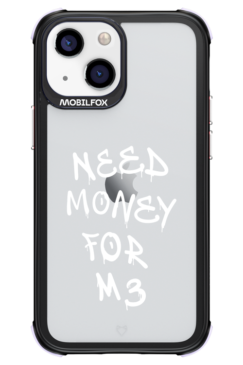 Need M3 Transparent White - Apple iPhone 13 Mini