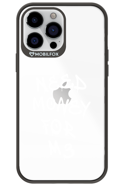 Need M3 Transparent White - Apple iPhone 13 Pro Max
