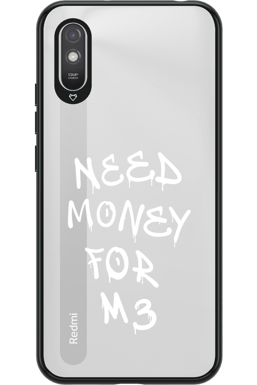 Need M3 Transparent White - Xiaomi Redmi 9A