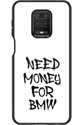 Need Money For BMW Black - Xiaomi Redmi Note 9 Pro