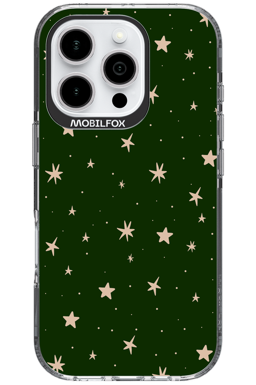 Forest Green Stars - Apple iPhone 16 Pro