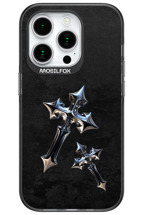 Chrome Crosses 2.0 - Apple iPhone 15 Pro