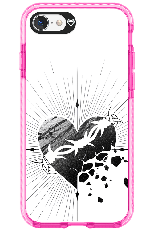 Fekete Szív 2.0 - Apple iPhone 8