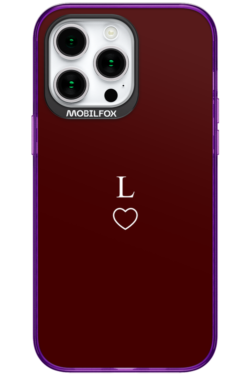 L Burgundia 2.0 - Apple iPhone 15 Pro Max