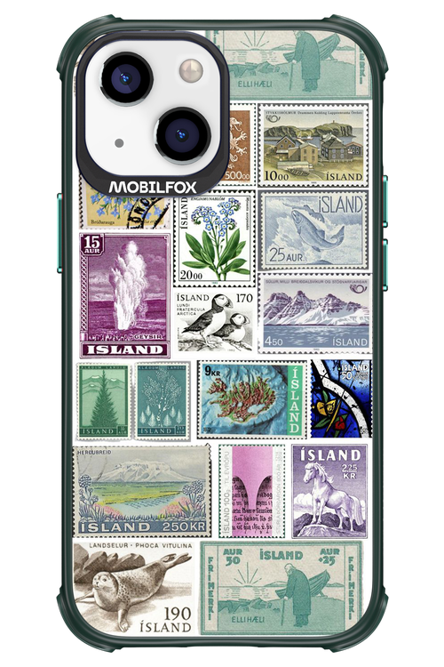 Stamp Tropical 2.0 - Apple iPhone 13 Mini