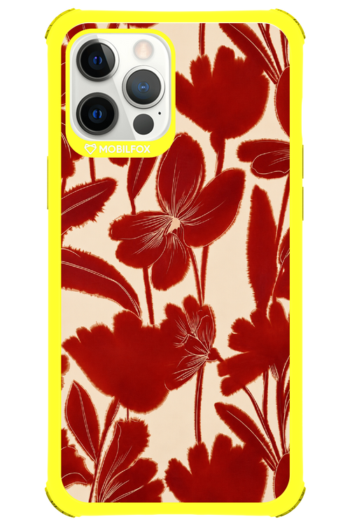 Burgundy Flowers 2.0 - Apple iPhone 12 Pro Max